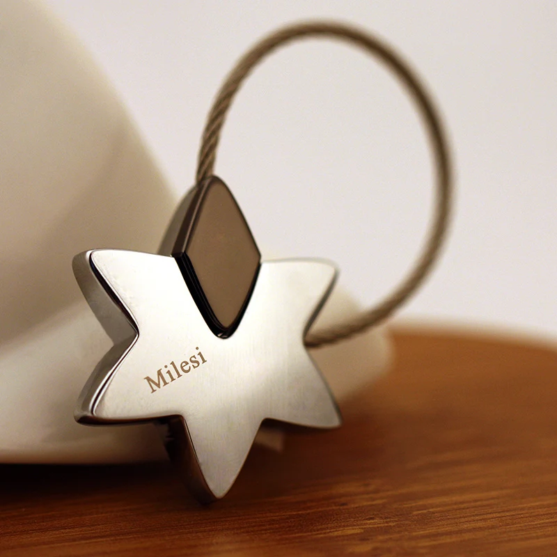 Milesi - New Brand Superstar Star Keychain Key Chain Rings for Women Men Novelty innovative Trinket souvenir pendant
Milesi - New Brand Superstar Star Keychain Key Chain Rings for Women Men Novelty innovative Trinket souvenir pendant