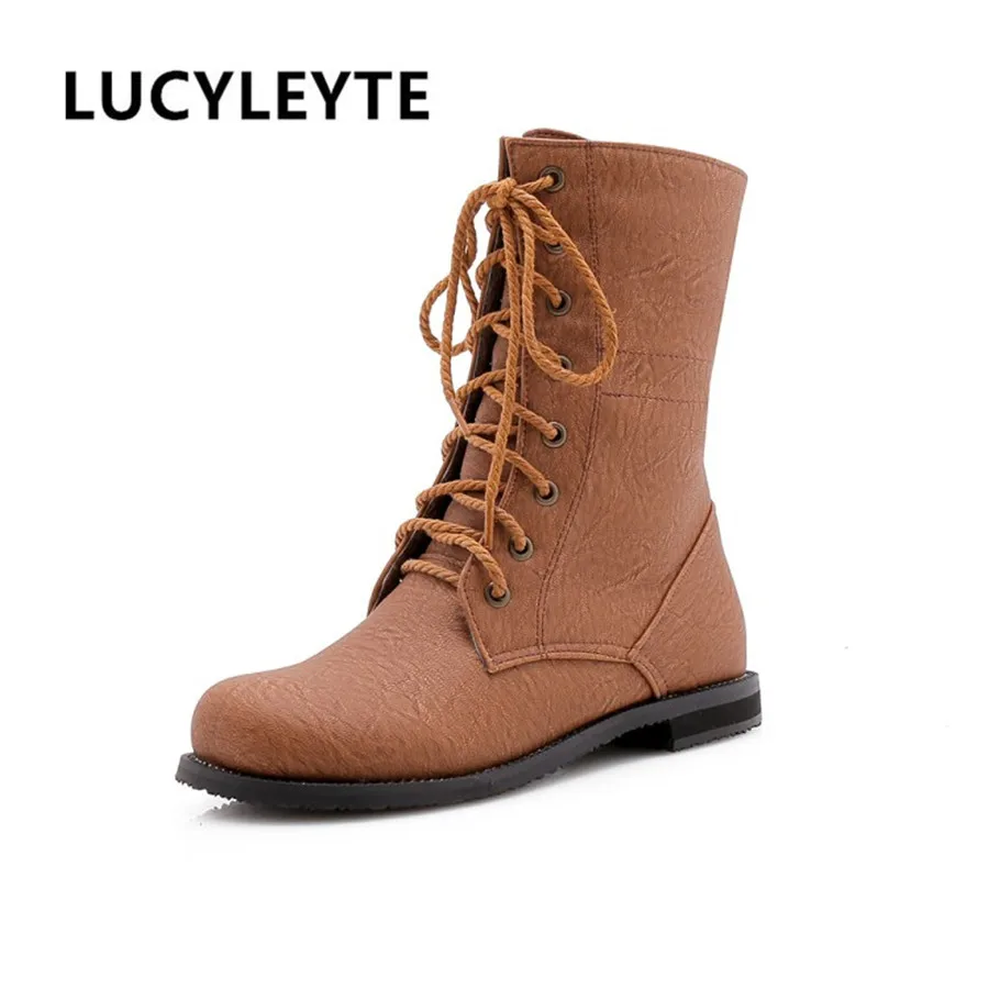 Women's boots lace-up shoes female 2018 autumn and winter shaved leather Martin boots lace-up shoes riding, round head equestria
Women's boots lace-up shoes female 2018 autumn and winter shaved leather Martin boots lace-up shoes riding, round head equestria