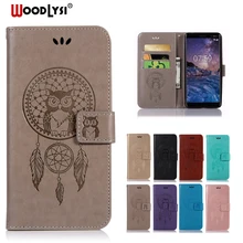 Coque de téléphone à rabat en cuir, étui de luxe pour Nokia 2.1 3.1 5.1 6.1 Plus 1 2 3 5 6 8 2018 7 Plus=