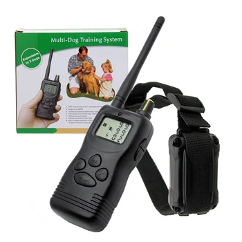 LCD REMOTE 100 Levels Dog TRAINING COLLAR 1000meter Remote With 3 Receiver Collars For 1 Dog
LCD REMOTE 100 Levels Dog TRAINING COLLAR 1000meter Remote With 3 Receiver Collars For 1 Dog