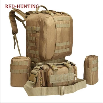 50L 4 in 1 Molle 600D Military Tactical Backpack Outdoor Camping Hiking Hunting Climbing Rucksack Camouflage Mountaineering Bags
50L 4 in 1 Molle 600D Military Tactical Backpack Outdoor Camping Hiking Hunting Climbing Rucksack Camouflage Mountaineering Bags