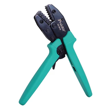 Pro'sKit CP-301E Multifunctional Terminal Ratchet Crimping Pliers Electronic Terminal Clamp Wire Cutter Pliers Tools Hardware
Pro'sKit CP-301E Multifunctional Terminal Ratchet Crimping Pliers Electronic Terminal Clamp Wire Cutter Pliers Tools Hardware