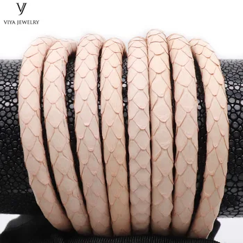 Wholesale High End Baby Pink Python Cords Leather Rope 4mm 5mm 6mm Genuine Tender Pink Python Leather Cords For Jewelry Bracelet
Wholesale High End Baby Pink Python Cords Leather Rope 4mm 5mm 6mm Genuine Tender Pink Python Leather Cords For Jewelry Bracelet