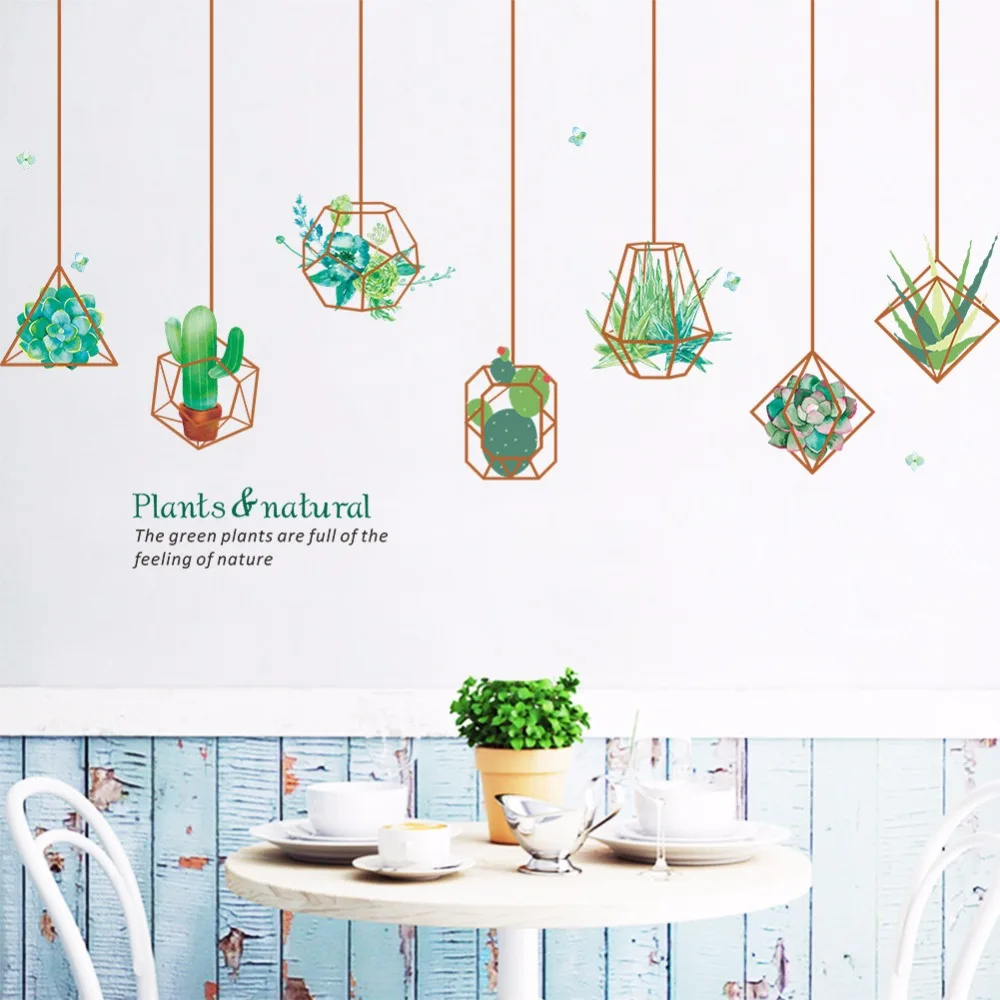cactus Succulents removable wall stickers for Kids room bedroom window vinyl background wall decals self-adhesive wallpaper dc8
cactus Succulents removable wall stickers for Kids room bedroom window vinyl background wall decals self-adhesive wallpaper dc8