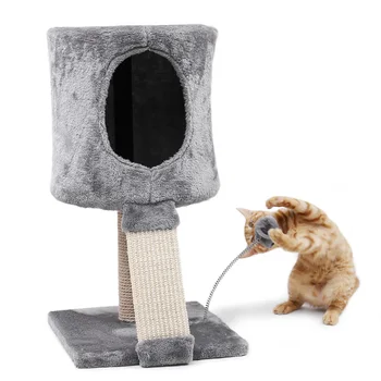 57CM Cat Tree Tower Multifunctional Condo Scratcher Post Climbing Tree Pet Kitten Play Frame House Protecting Home Cat Furniture
57CM Cat Tree Tower Multifunctional Condo Scratcher Post Climbing Tree Pet Kitten Play Frame House Protecting Home Cat Furniture