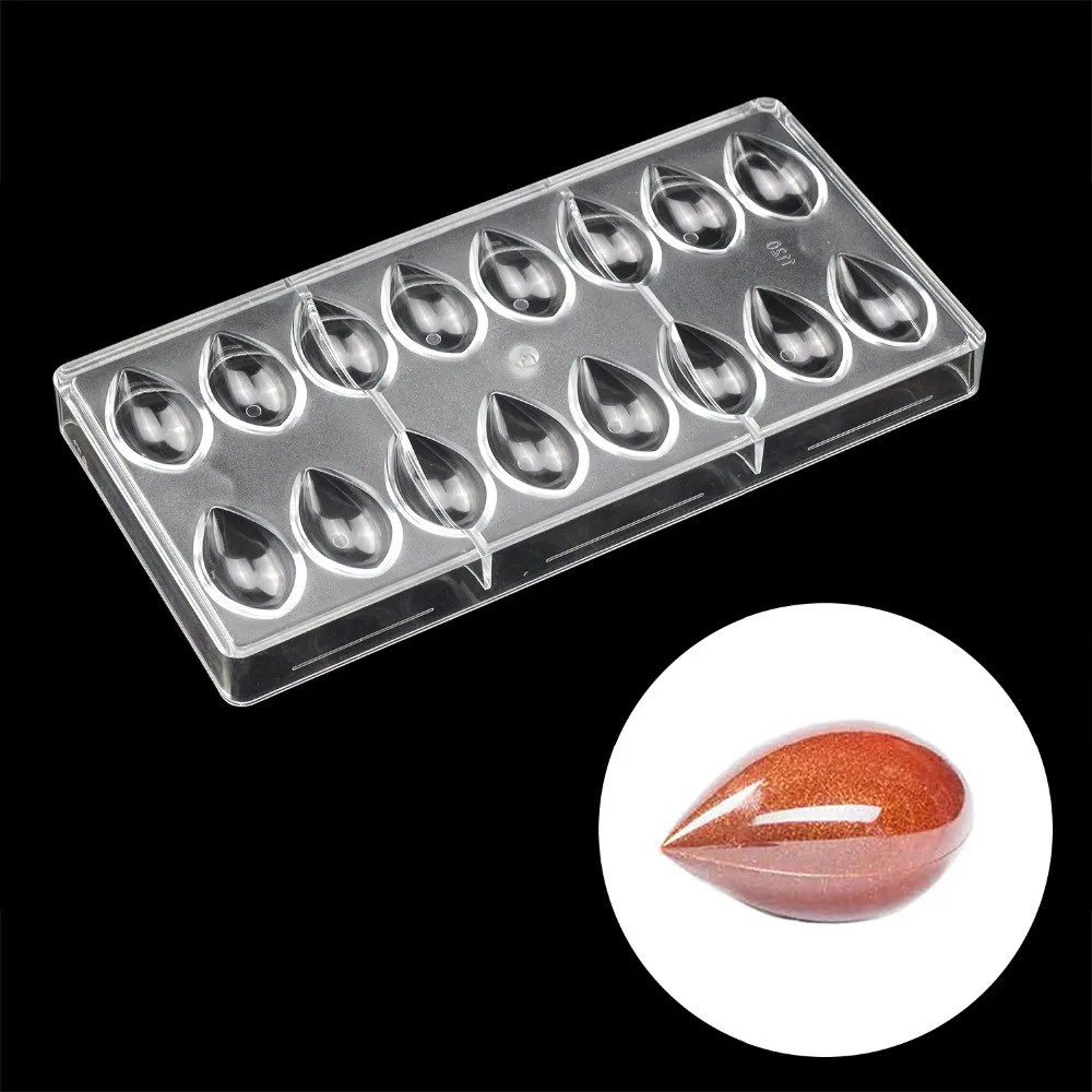 PC polycarbonate candy chocolate moulds Transparent molds for petal 3D Candy chocolate decorating tools
PC polycarbonate candy chocolate moulds Transparent molds for petal 3D Candy chocolate decorating tools