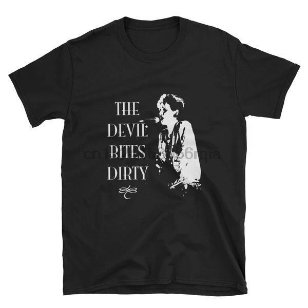 The Devil Bites Dirty - Cocteau Twins - limited edition black tribute t-shirt