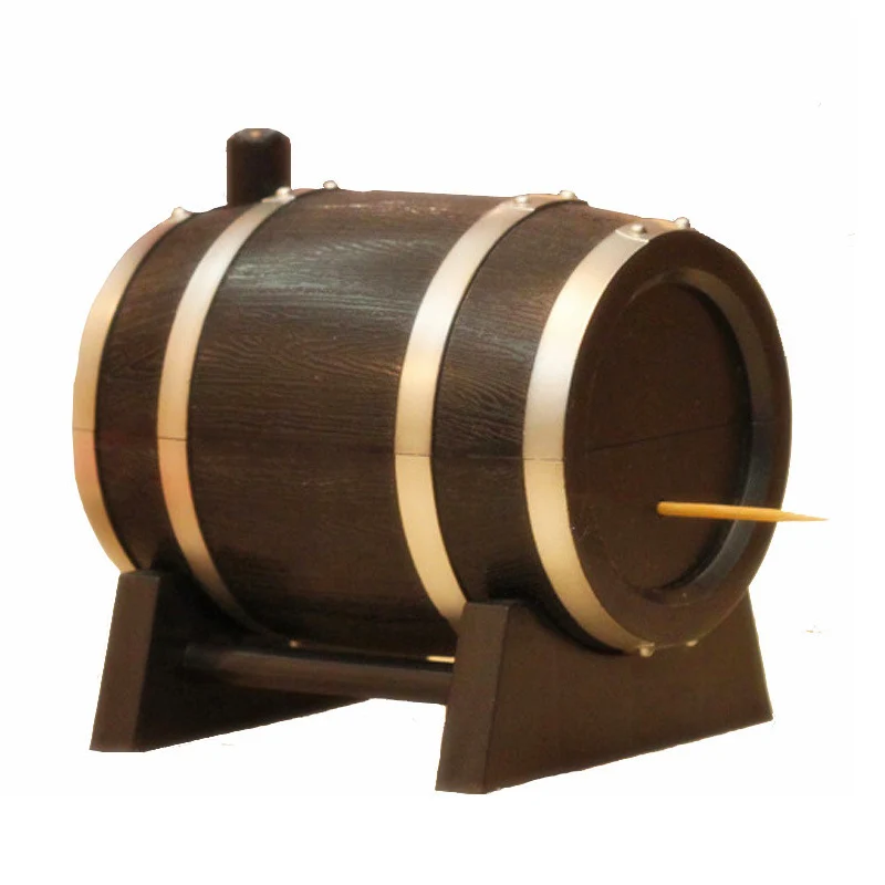 Wine Barrel Plastic Automatic Toothpick Holder Box Oak Barrels Plastic Barrels Automatic Toothpick Box Creative Gifts KC1547
Wine Barrel Plastic Automatic Toothpick Holder Box Oak Barrels Plastic Barrels Automatic Toothpick Box Creative Gifts KC1547
