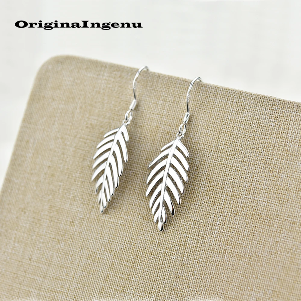 Jewelry Oorbellen Silver 925 Earrings Minimalist Long Leaf Charms Original Earings for Women Vintage Pendientes Jewelry
Jewelry Oorbellen Silver 925 Earrings Minimalist Long Leaf Charms Original Earings for Women Vintage Pendientes Jewelry
