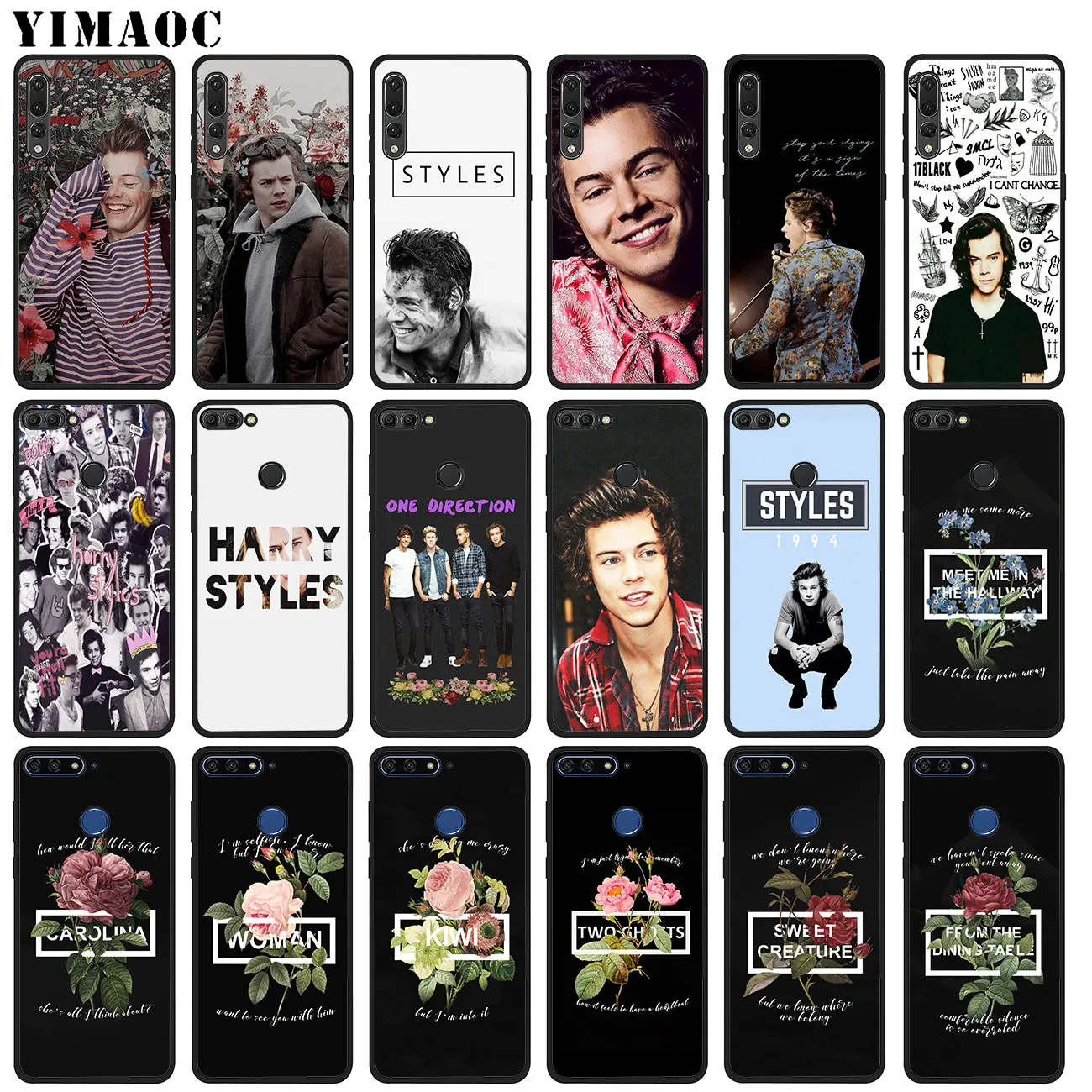 YIMAOC Harry Styles One Direction 1D Soft Silicone Case for Huawei P20 Pro P10 P9 P8 Lite Mini 2017 P Smart 2019 TPU Cover
YIMAOC Harry Styles One Direction 1D Soft Silicone Case for Huawei P20 Pro P10 P9 P8 Lite Mini 2017 P Smart 2019 TPU Cover