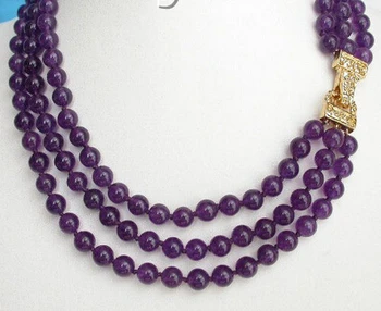 new Style Hot sale*****Genuine 3row 100% natural round jade bead necklace Fashion Wedding Party Jewellery
new Style Hot sale*****Genuine 3row 100% natural round jade bead necklace Fashion Wedding Party Jewellery