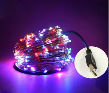 DC 5V 5M USB charger LED strip light USB Powered RGB Copper Wire tape Holiday String lighting outdoor Fairy Christmas Tree
DC 5V 5M USB charger LED strip light USB Powered RGB Copper Wire tape Holiday String lighting outdoor Fairy Christmas Tree