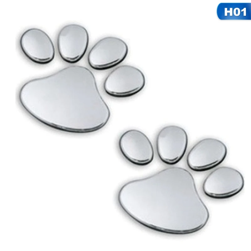 2Pcs/Set Funny Car Stickers Pet Animal Paw Footprints Car Truck Decor 3D Sticker Decal Sticker Car Styling Accessories
2Pcs/Set Funny Car Stickers Pet Animal Paw Footprints Car Truck Decor 3D Sticker Decal Sticker Car Styling Accessories