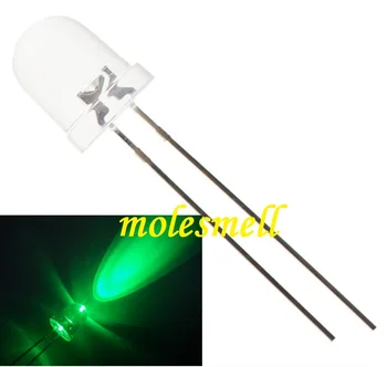 100pcs 8mm Round Water clear Green LED Lamp Ultra Bright Green LED light lamp
100pcs 8mm Round Water clear Green LED Lamp Ultra Bright Green LED light lamp