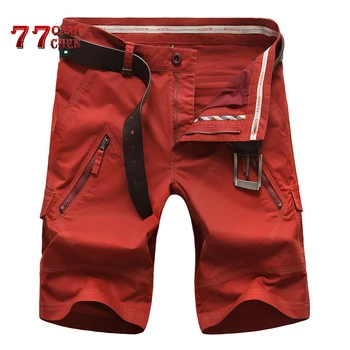Cargo Shorts Cotton Men Straight Loose Casual Shorts Homme Multi-pocket Military Tactical Short Trousers chores para hombre
Cargo Shorts Cotton Men Straight Loose Casual Shorts Homme Multi-pocket Military Tactical Short Trousers chores para hombre