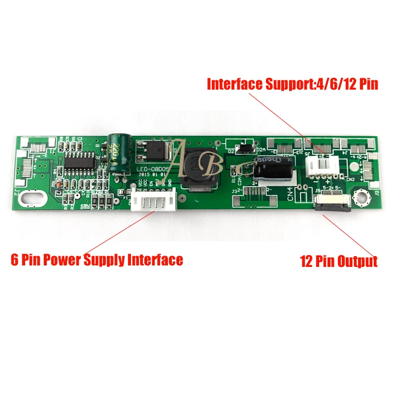 1 Pc Single 12P 12 Pins 0.5mm Pin Pitch LED Matrix Display Driver Inverter Board For V236H1 LE2 M236H3 LA2 M215H3 LA1 Panel
1 Pc Single 12P 12 Pins 0.5mm Pin Pitch LED Matrix Display Driver Inverter Board For V236H1 LE2 M236H3 LA2 M215H3 LA1 Panel