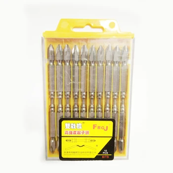 10 Pcs/set 1/4" 110mm Magnetic Screwdriver Bit Ph2 Phillips Screw Driver Bits Plasterboard Drywall Screwdriver Bits Power Tools
10 Pcs/set 1/4" 110mm Magnetic Screwdriver Bit Ph2 Phillips Screw Driver Bits Plasterboard Drywall Screwdriver Bits Power Tools