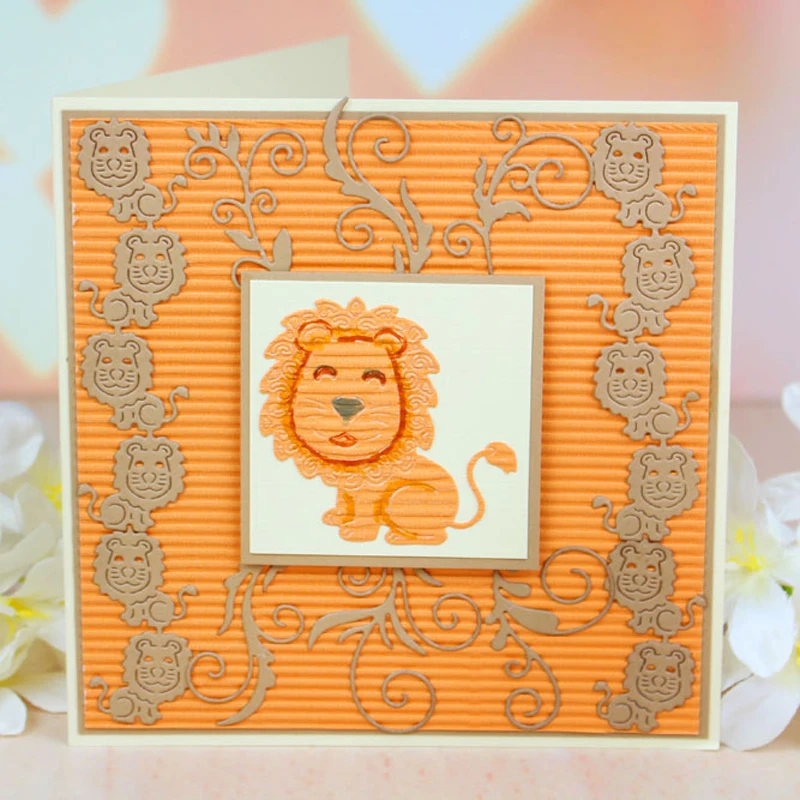 Lion Metal Cutting Dies Stencils for Scrapbooking Die Cuts Embossing Folder DIY Paper Card Template Craft Dies
Lion Metal Cutting Dies Stencils for Scrapbooking Die Cuts Embossing Folder DIY Paper Card Template Craft Dies