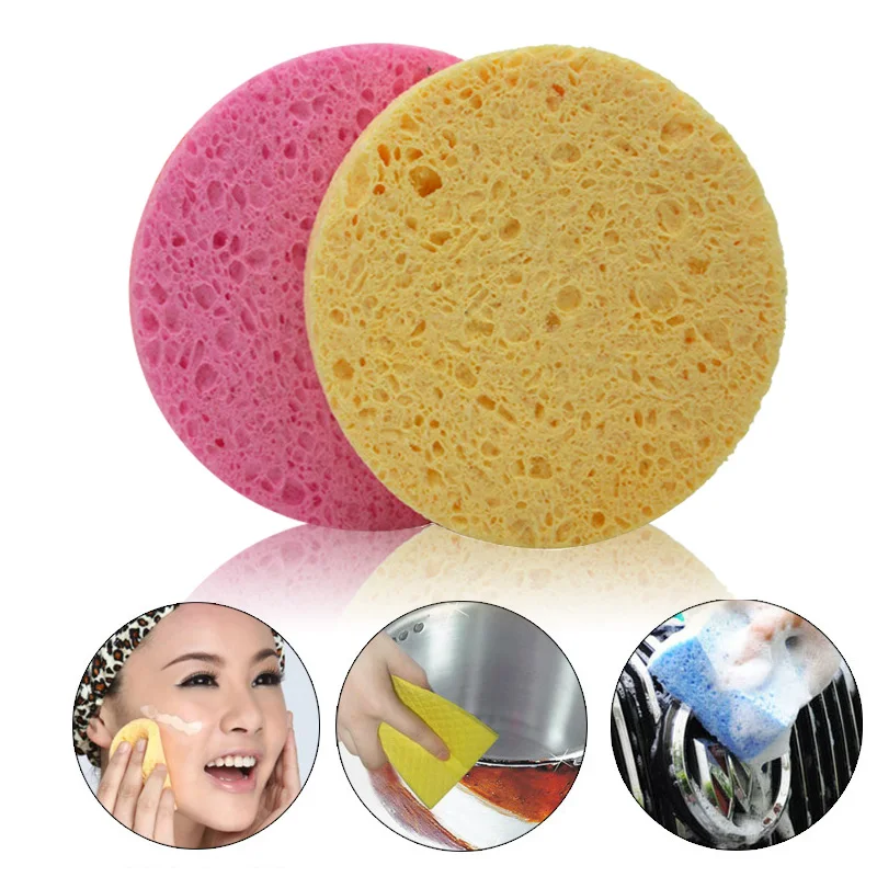 16Pcs/Lot Makeup Tools Natural Wood Fiber Face Wash Cleaning Sponge Round Puff Cleansing Sponge For Women Ladies #83993
16Pcs/Lot Makeup Tools Natural Wood Fiber Face Wash Cleaning Sponge Round Puff Cleansing Sponge For Women Ladies #83993
