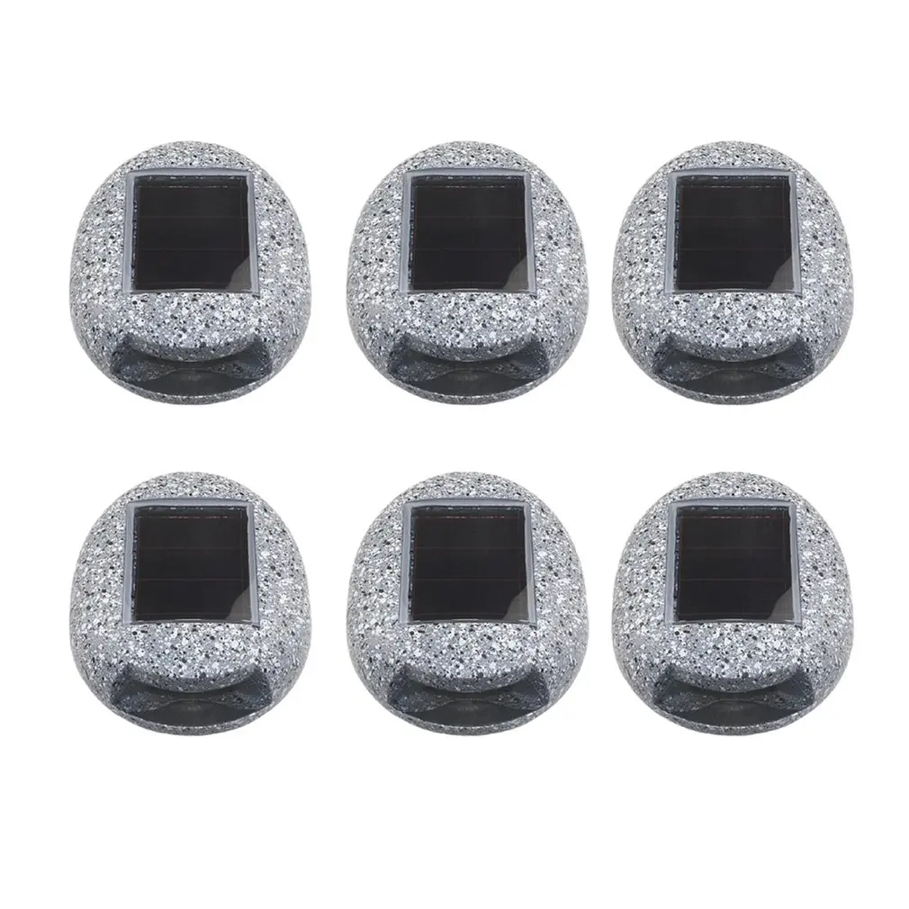 6PCS Solar Path Lights LED Pathway Landscape Colophony Fake Stone Lamp For Garden Night Light IP44 Waterproof
6PCS Solar Path Lights LED Pathway Landscape Colophony Fake Stone Lamp For Garden Night Light IP44 Waterproof