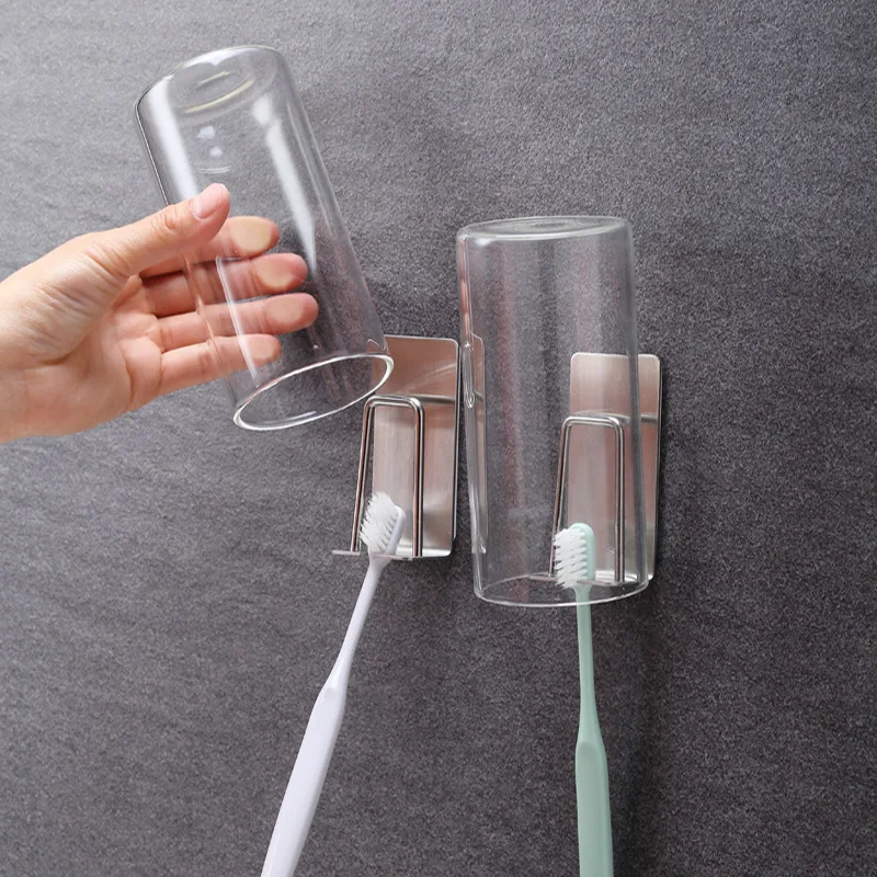 No punching Stainless steel Strong bearing capacity Strong sticky Toothbrush holder Healthy environmental protection
No punching Stainless steel Strong bearing capacity Strong sticky Toothbrush holder Healthy environmental protection