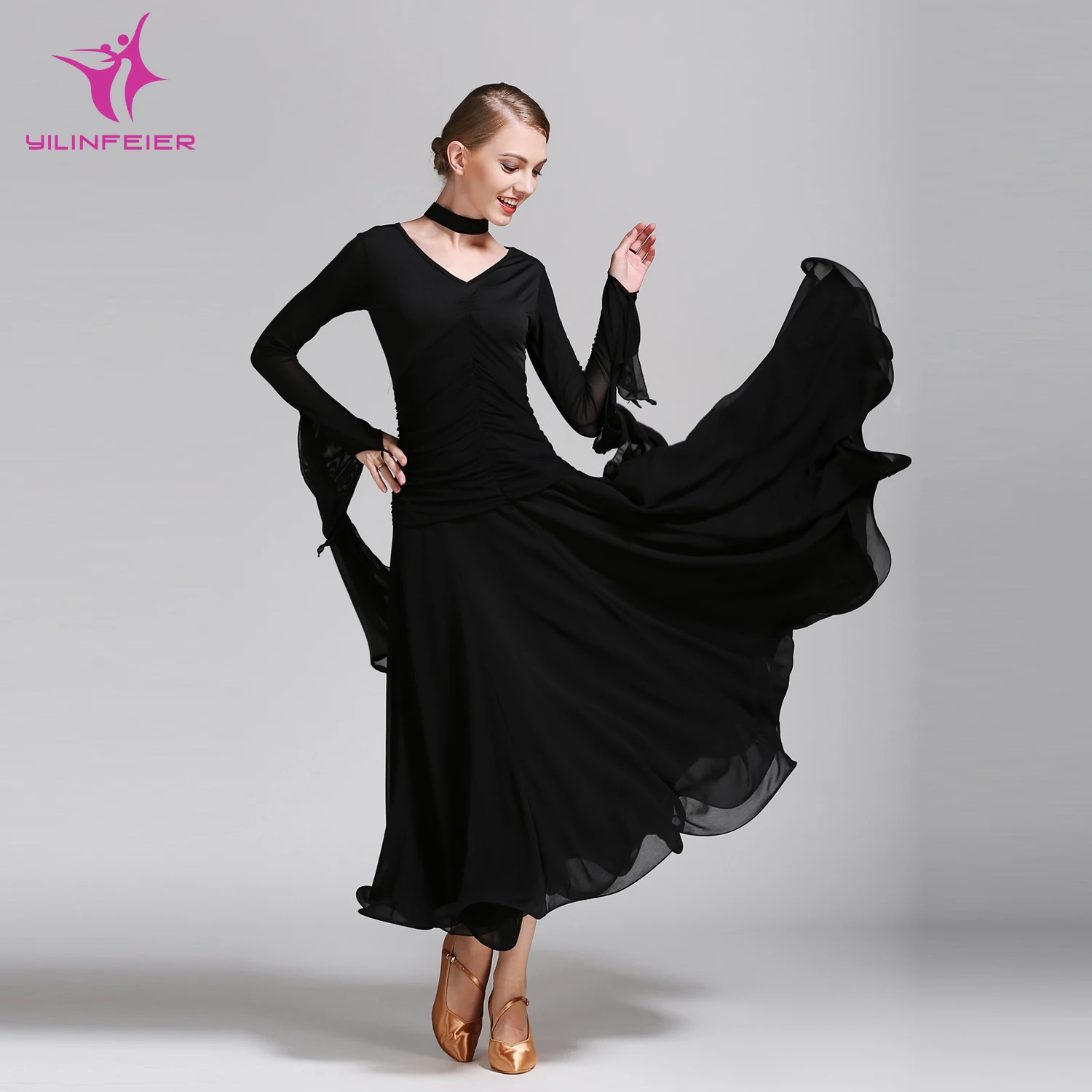 YILINFEIER -50 Modern Dance Costume Women Ladies Waltzing Tango Dancing Dress Ballroom Costume Evening Party Dress Neck Piece
YILINFEIER -50 Modern Dance Costume Women Ladies Waltzing Tango Dancing Dress Ballroom Costume Evening Party Dress Neck Piece