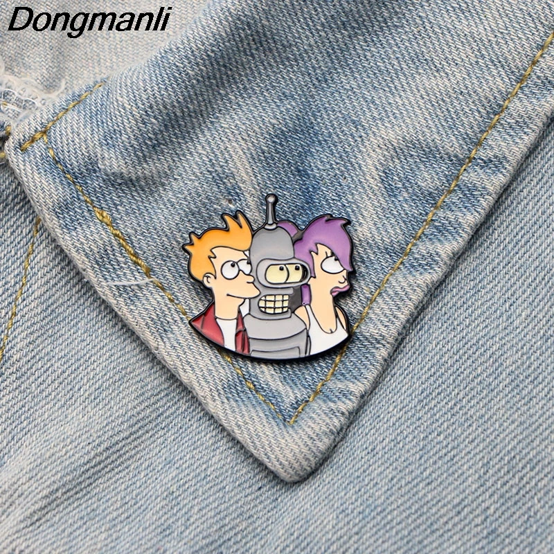 DMLSKY Futurama brooch Backpack Badge Clothes Pin Enamel Pins Hat Pin Charm Gift Fashion Aceessory M2270
DMLSKY Futurama brooch Backpack Badge Clothes Pin Enamel Pins Hat Pin Charm Gift Fashion Aceessory M2270