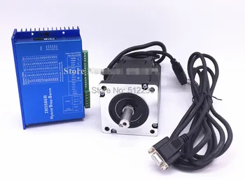 86J18118EC-1000+2HSS86H Closed loop stepping system 8.5N.m Nema 34 Hybird closed loop 2-phase stepper motor
86J18118EC-1000+2HSS86H Closed loop stepping system 8.5N.m Nema 34 Hybird closed loop 2-phase stepper motor