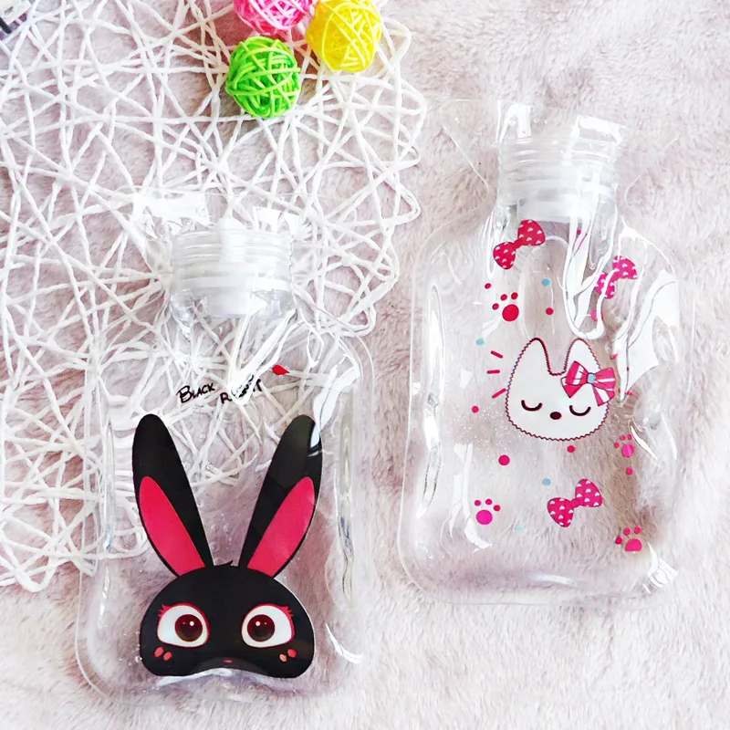 Cartoon transparent hot water bottle hand warmer Water-filled PVC warm handbag student portable winter hand warmer hot water bag
Cartoon transparent hot water bottle hand warmer Water-filled PVC warm handbag student portable winter hand warmer hot water bag