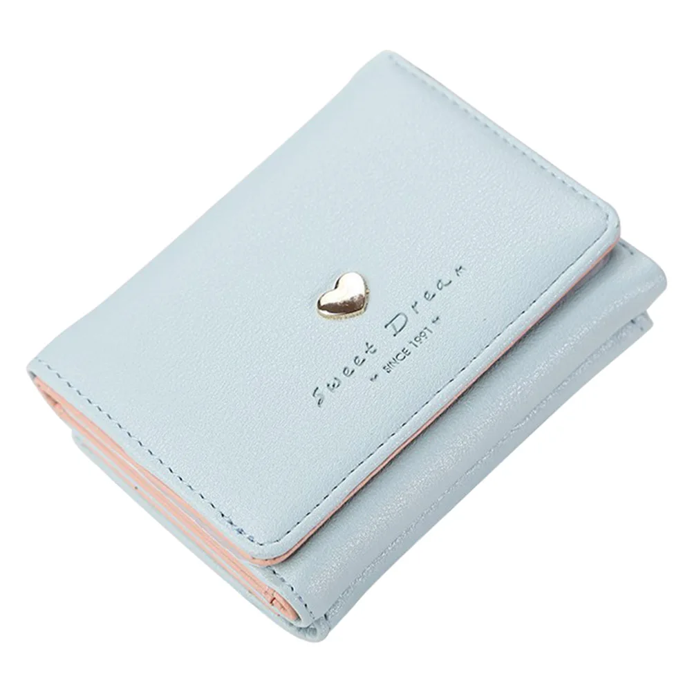2019 Love Short Design Women Wallets Rivet New Fashion Three Fold Small Wallet Lady Wallet Coin Purse
2019 Love Short Design Women Wallets Rivet New Fashion Three Fold Small Wallet Lady Wallet Coin Purse