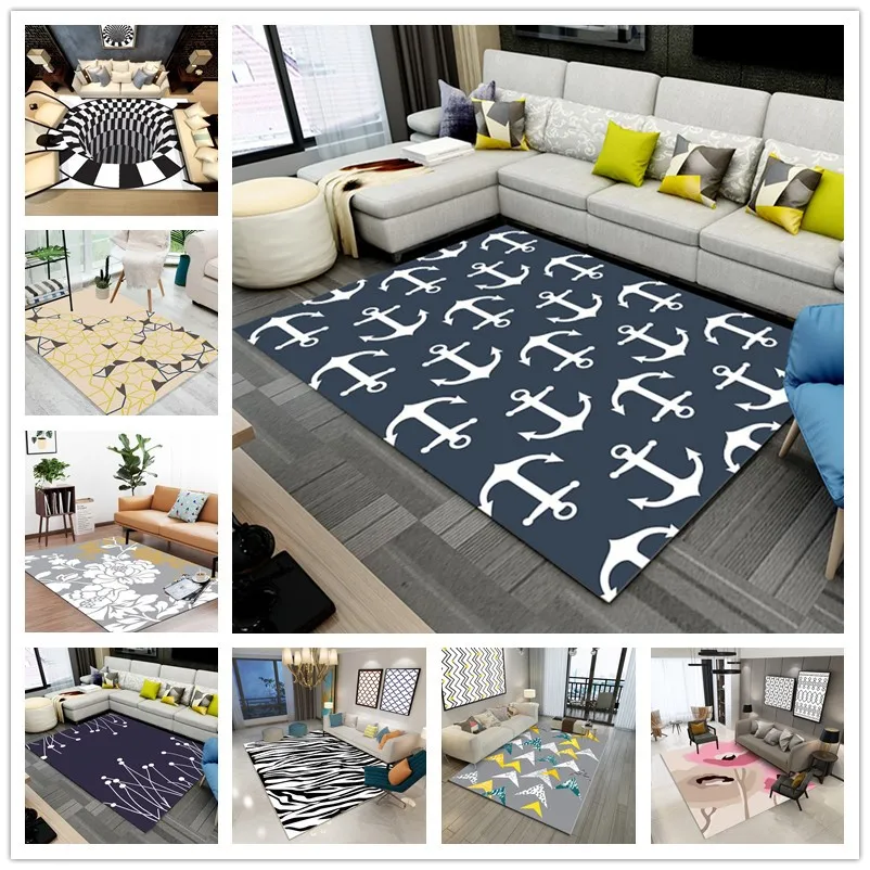 Modern minimalist 3D printing carpets living room bedroom bedside coffee table study restaurant hall foyer door mat non-slip mat
Modern minimalist 3D printing carpets living room bedroom bedside coffee table study restaurant hall foyer door mat non-slip mat