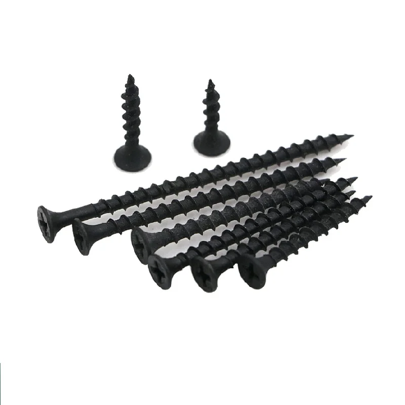 Black and hard cross countersunk head self-tapping screws furniture fast coarse thread wood screws M4.2*20 25 30 40 50 60 70 75
Black and hard cross countersunk head self-tapping screws furniture fast coarse thread wood screws M4.2*20 25 30 40 50 60 70 75