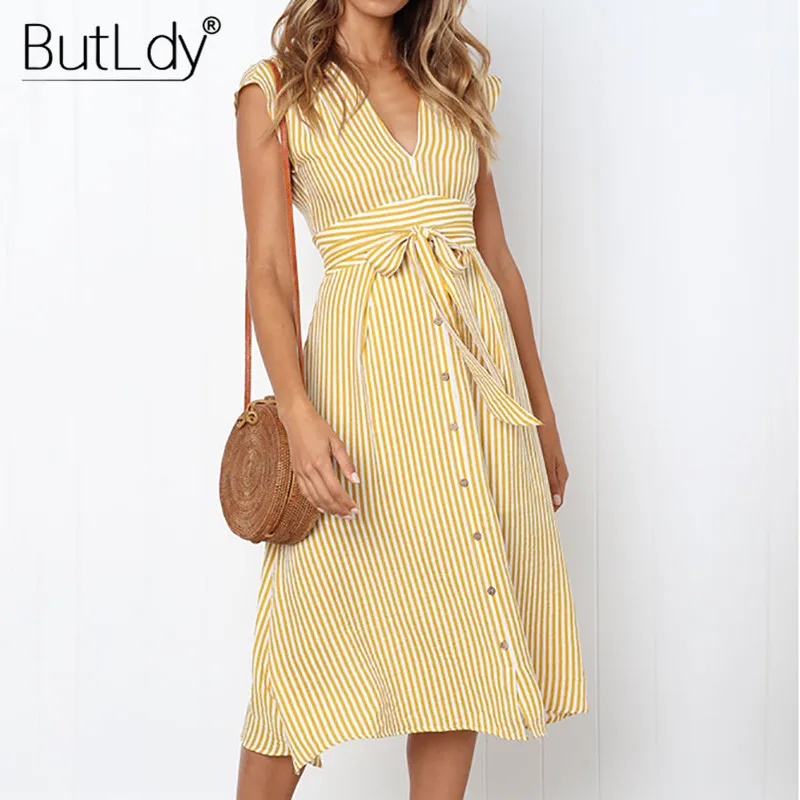 Striped Print Midi Long Shirt Dress Women Hollow Out V Neck Sexy Ladies Dresses 2019 Spring Summer Casual Sundress Elegant Robes
Striped Print Midi Long Shirt Dress Women Hollow Out V Neck Sexy Ladies Dresses 2019 Spring Summer Casual Sundress Elegant Robes