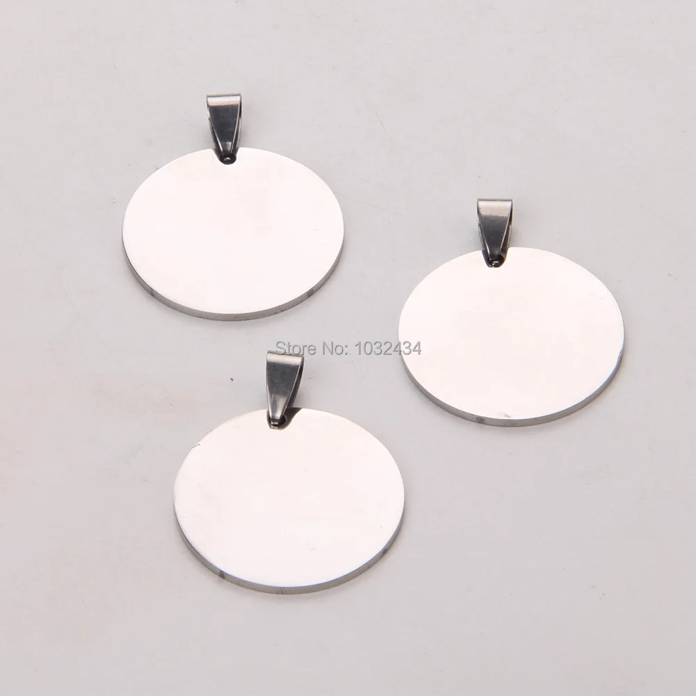 300pcs/lot Customize Engrave Polished Stainless Steel Charm Pendant Round Dog tag Stamping Blanks Jewelry Pendant Free Shipping
300pcs/lot Customize Engrave Polished Stainless Steel Charm Pendant Round Dog tag Stamping Blanks Jewelry Pendant Free Shipping