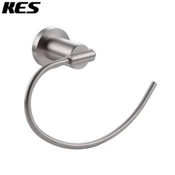 KES A2380-2 SUS304 Stainless Steel Bathroom Lavatory Towel Ring Wall Mount, Brushed Finish
KES A2380-2 SUS304 Stainless Steel Bathroom Lavatory Towel Ring Wall Mount, Brushed Finish