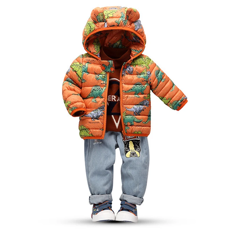 Cartoon Dinosaur Kids Boys Winter Jacket Snow Wear 2018 New Hooded Warm Boys Winter Coat Printed Children Outwear Coat AA231
Cartoon Dinosaur Kids Boys Winter Jacket Snow Wear 2018 New Hooded Warm Boys Winter Coat Printed Children Outwear Coat AA231