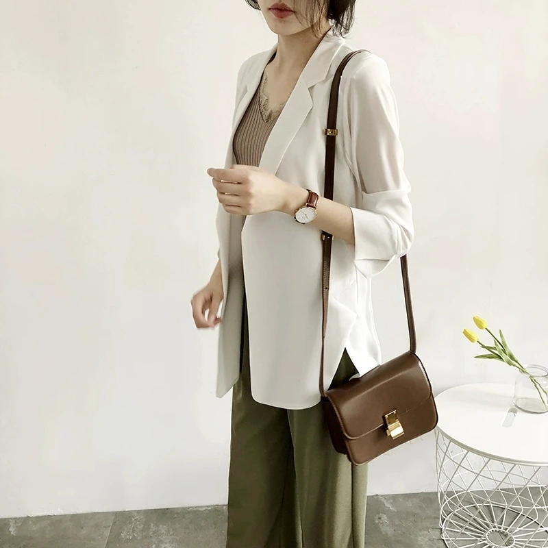Women Blazers and Jackets 2019 Office Lady Elegant Casual Womens Chiffon Blazers Three Quarter Sleeve Blazer Feminina DS50436
Women Blazers and Jackets 2019 Office Lady Elegant Casual Womens Chiffon Blazers Three Quarter Sleeve Blazer Feminina DS50436