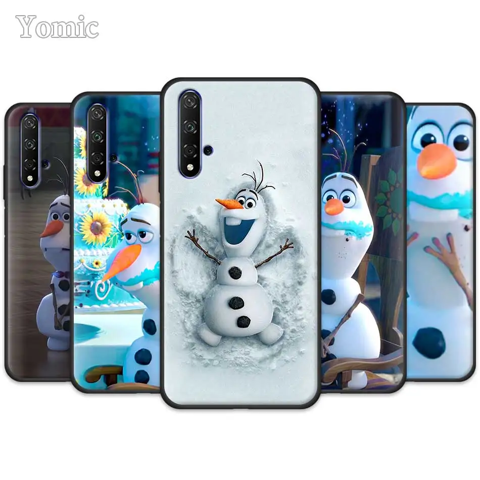 Olaf Snowman Frozen Black Silicone Cases for Huawei Honor Y5 Y6 Y7 Y9 2019 Y9 P30 Pro Honor 20 Pro Phone Case Cover
Olaf Snowman Frozen Black Silicone Cases for Huawei Honor Y5 Y6 Y7 Y9 2019 Y9 P30 Pro Honor 20 Pro Phone Case Cover