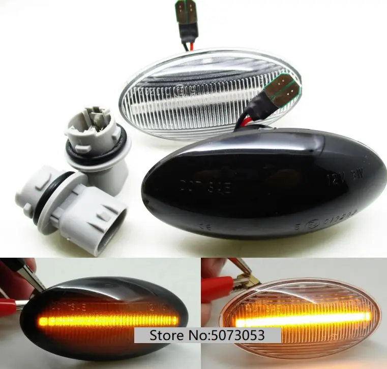 2PCS Smoke/Clear Lens Led Side Marker Turn Signal Light Lamp For Suzuki Swift Alto SX4 Jimmy Vitar
2PCS Smoke/Clear Lens Led Side Marker Turn Signal Light Lamp For Suzuki Swift Alto SX4 Jimmy Vitar