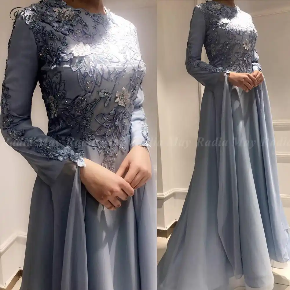 aliexpress evening dresses long sleeve