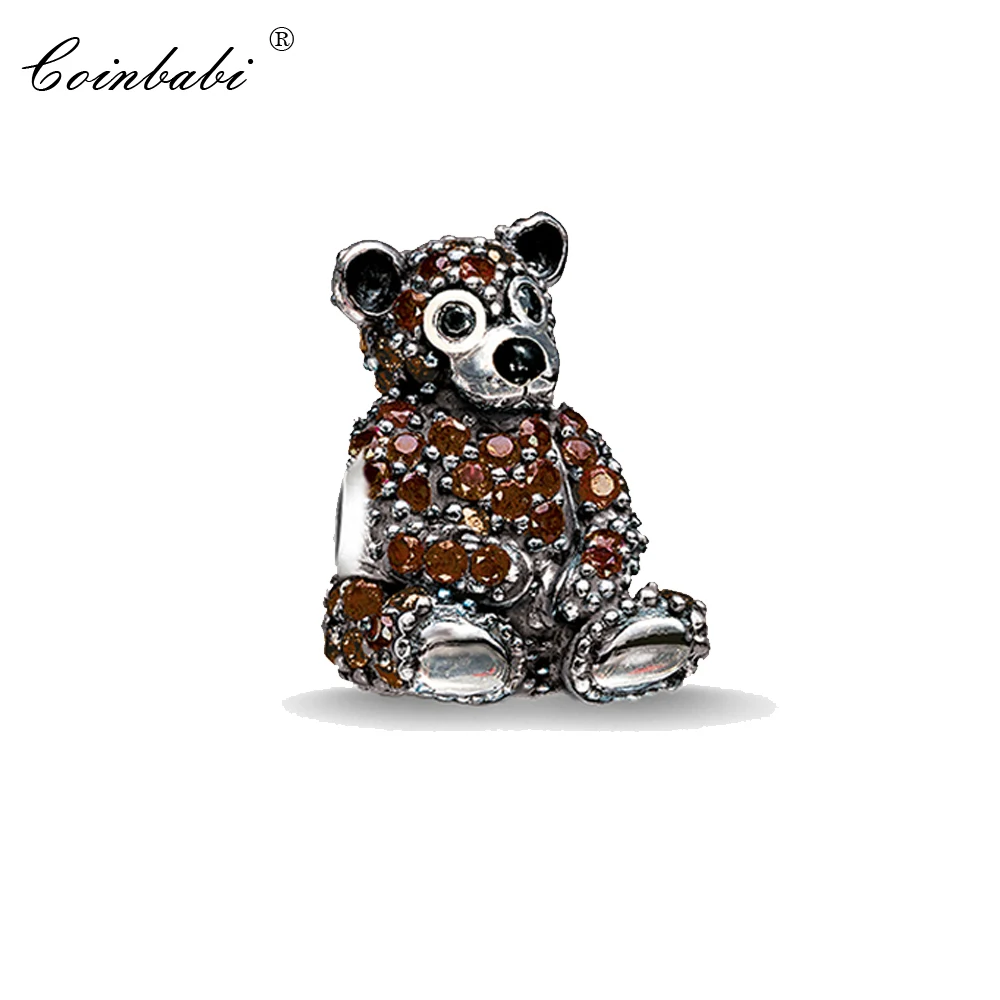 Bead Charm Teddy Bear, Thomas Silver TS Crimp Jewelry Findings Component For Women Cute Gift Fit Karma Bracelet Necklace
Bead Charm Teddy Bear, Thomas Silver TS Crimp Jewelry Findings Component For Women Cute Gift Fit Karma Bracelet Necklace