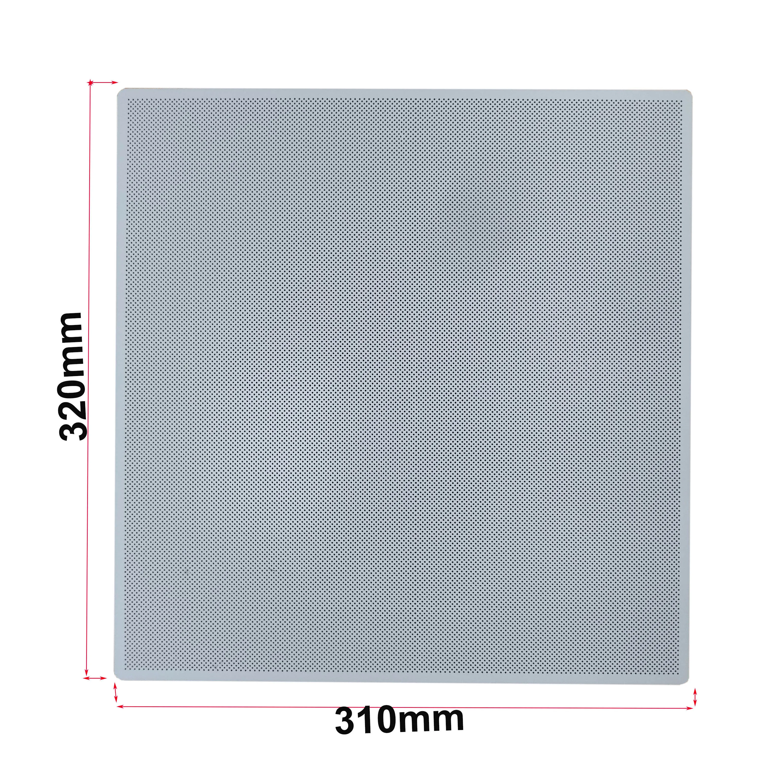 320-310mm Multi holes bed 3D Printer ultrabase Platform made of polypropylene Build plates for CR-10S pro and CR-X
320-310mm Multi holes bed 3D Printer ultrabase Platform made of polypropylene Build plates for CR-10S pro and CR-X