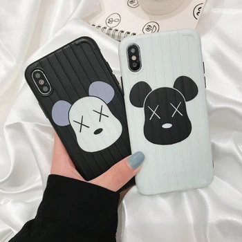 100pcs Toys Bear Suitcase Phone Case For iPh 7 8 Plus XR X/XS XR MAX Case Soft TPU Cover protection shell Back Cover Shockproof
100pcs Toys Bear Suitcase Phone Case For iPh 7 8 Plus XR X/XS XR MAX Case Soft TPU Cover protection shell Back Cover Shockproof