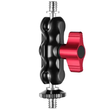 Neewer Mini Multi-Function Double Ball Head with Shoe Mount Adapter Mount 1/4-inch Screw for DSLR Camera LCD Monitor LED Lights
Neewer Mini Multi-Function Double Ball Head with Shoe Mount Adapter Mount 1/4-inch Screw for DSLR Camera LCD Monitor LED Lights
