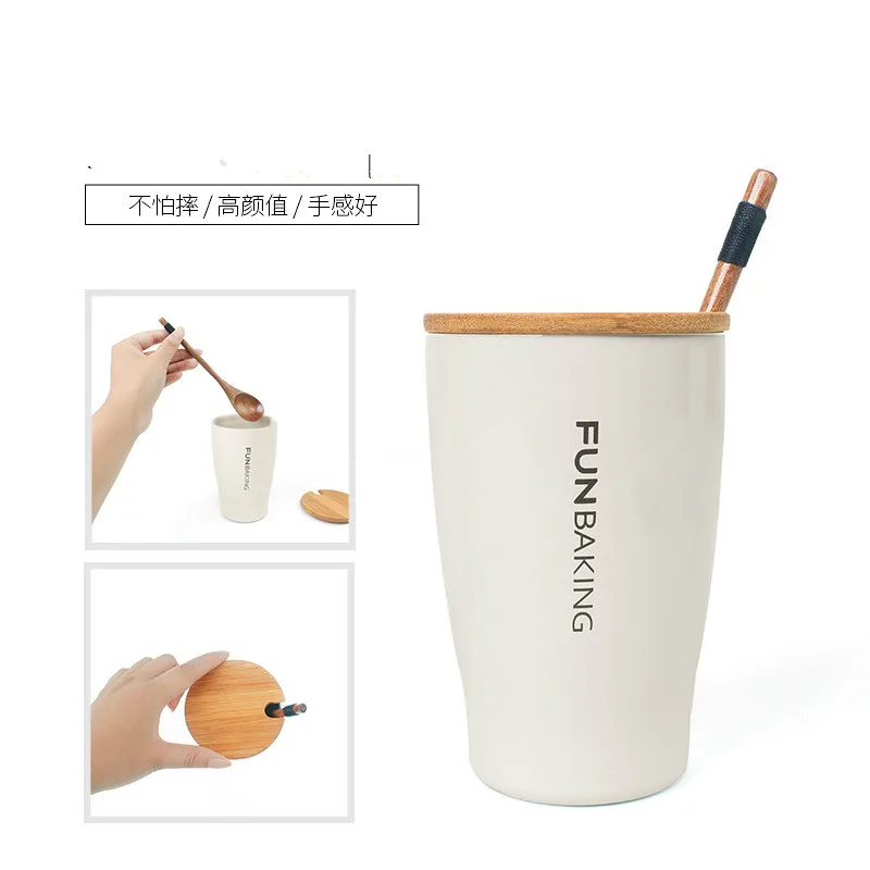 High quality Stainless Steel Double Coffee Cup Creative Simple Barbecue Office Milk Water tea mug travel funny cute with lid
High quality Stainless Steel Double Coffee Cup Creative Simple Barbecue Office Milk Water tea mug travel funny cute with lid