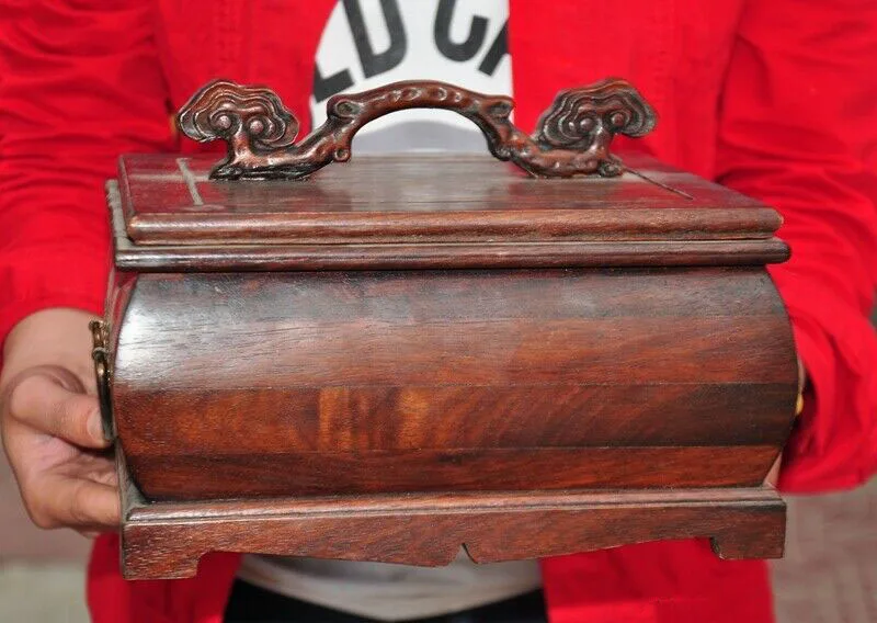wedding decoration 9" China Huanghuali wood Ruyi dynasty palace container Jewelry Box storage Boxes
wedding decoration 9" China Huanghuali wood Ruyi dynasty palace container Jewelry Box storage Boxes