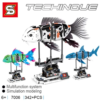 Sembo Block Forma Fish Compatible 81000 81001 81002 81003 Creator Building Blcoks Koi Shark Bricks Educational Toys Diy Gifts
Sembo Block Forma Fish Compatible 81000 81001 81002 81003 Creator Building Blcoks Koi Shark Bricks Educational Toys Diy Gifts