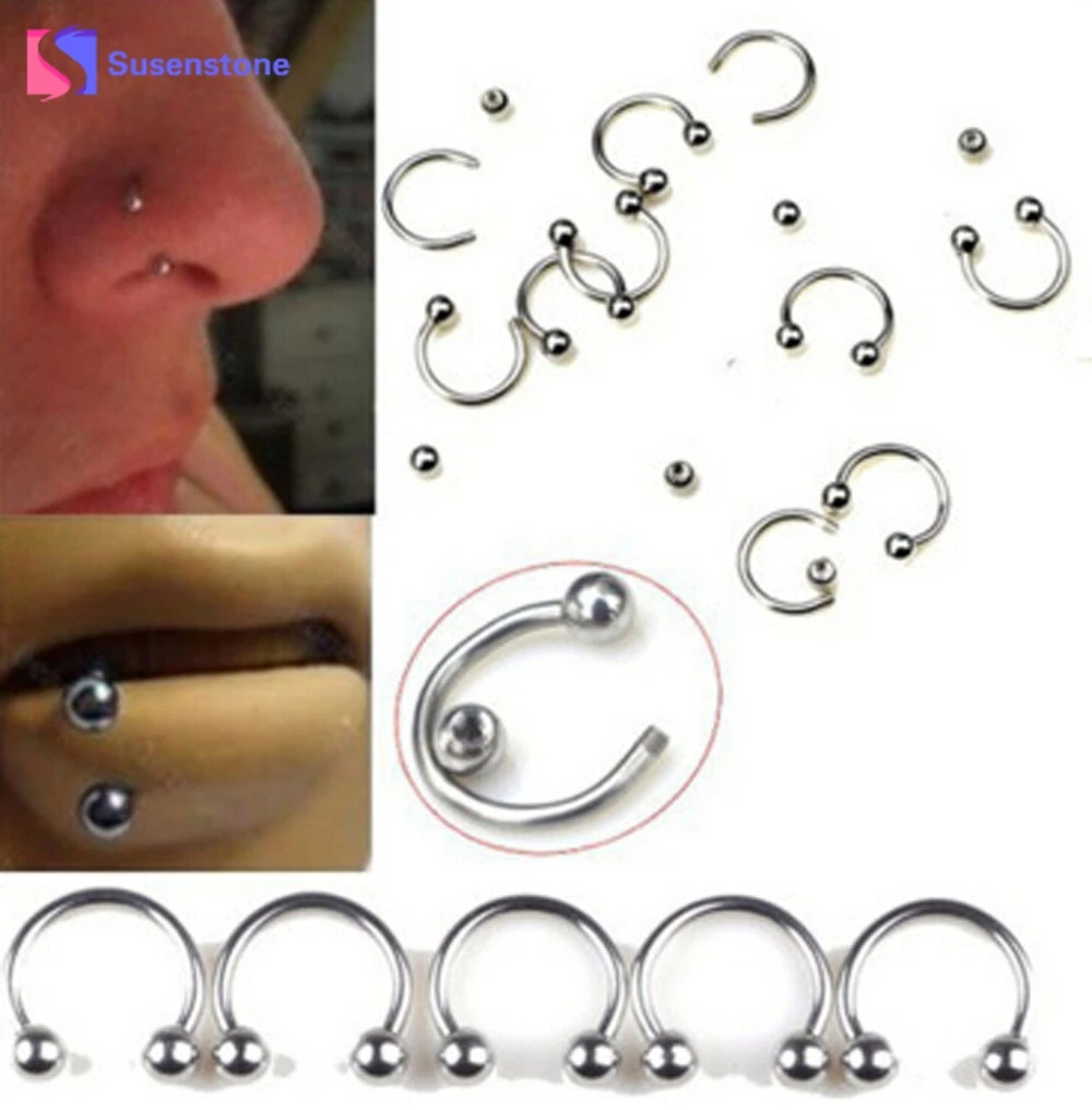 2PCS Stainless Steel Crystal Nose Studs Hooks Nose Rings Body Piercing Nose Open Hoop Piercing Jewelry For Women Gift Wholesale
2PCS Stainless Steel Crystal Nose Studs Hooks Nose Rings Body Piercing Nose Open Hoop Piercing Jewelry For Women Gift Wholesale