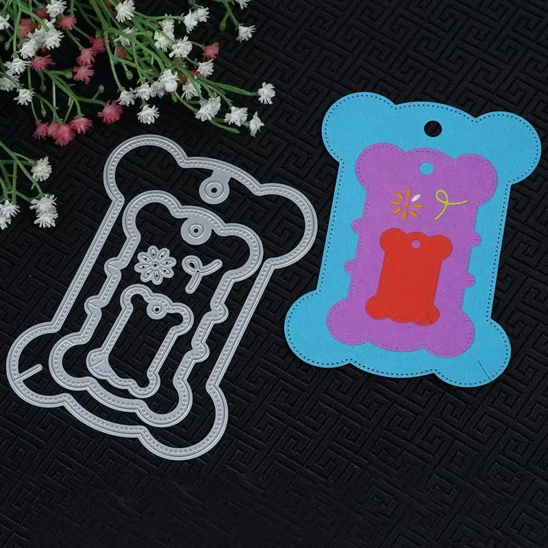 4pcs/set Bone Tags Metal Cutting Dies For DIY Scrapbooking Paper Cards Decorative Embossing Die Stamps Craft Dies Cut LQK9725
4pcs/set Bone Tags Metal Cutting Dies For DIY Scrapbooking Paper Cards Decorative Embossing Die Stamps Craft Dies Cut LQK9725