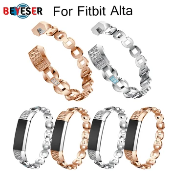 2018 New High Quality Watch band Strap new Rhinestone Stainless Steel Watch Bracelet Band Strap For Fitbit Alta Correas de reloj
2018 New High Quality Watch band Strap new Rhinestone Stainless Steel Watch Bracelet Band Strap For Fitbit Alta Correas de reloj